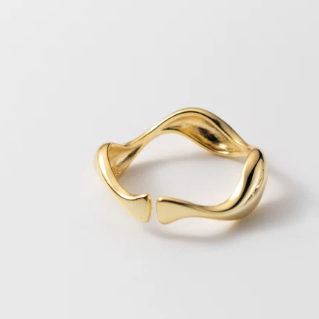 Adjustable Wave Ring