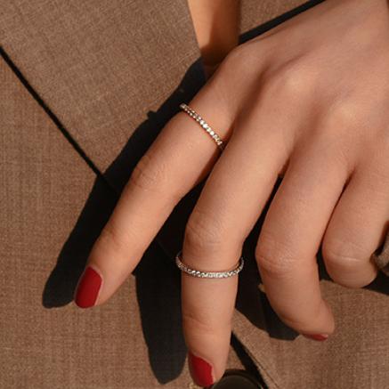 Micro Eternity Ring