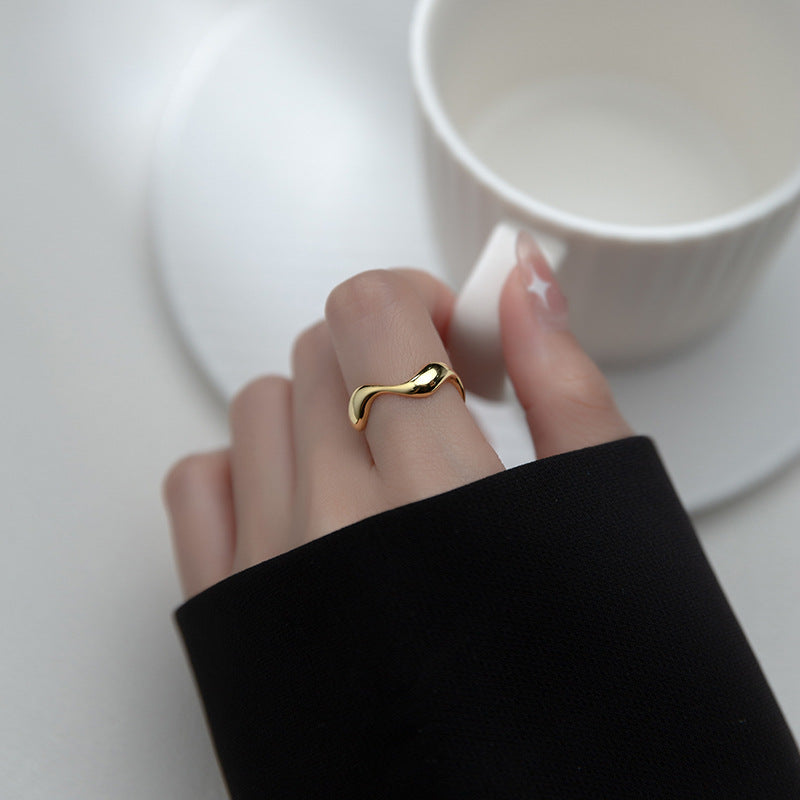 Adjustable Wave Ring