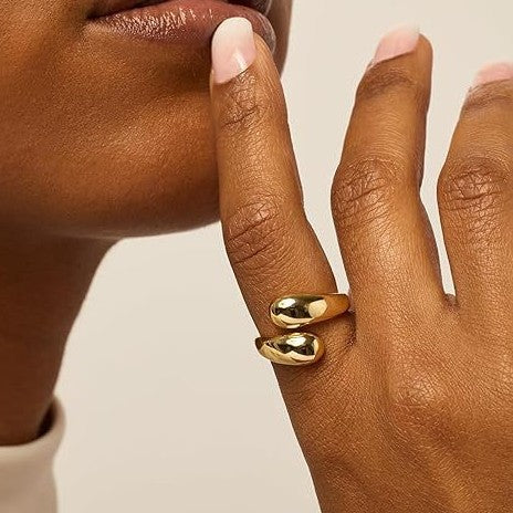 Adjustable Droplet Ring