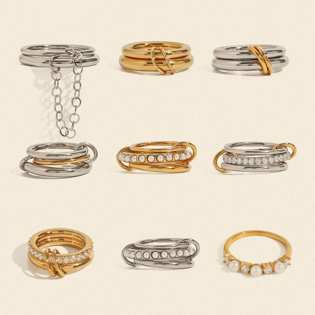 The Pearl & Geo Stack Set